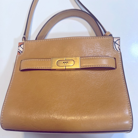 tory burch lee radziwill bag small authentic petite double bag - Picture 2 of 5